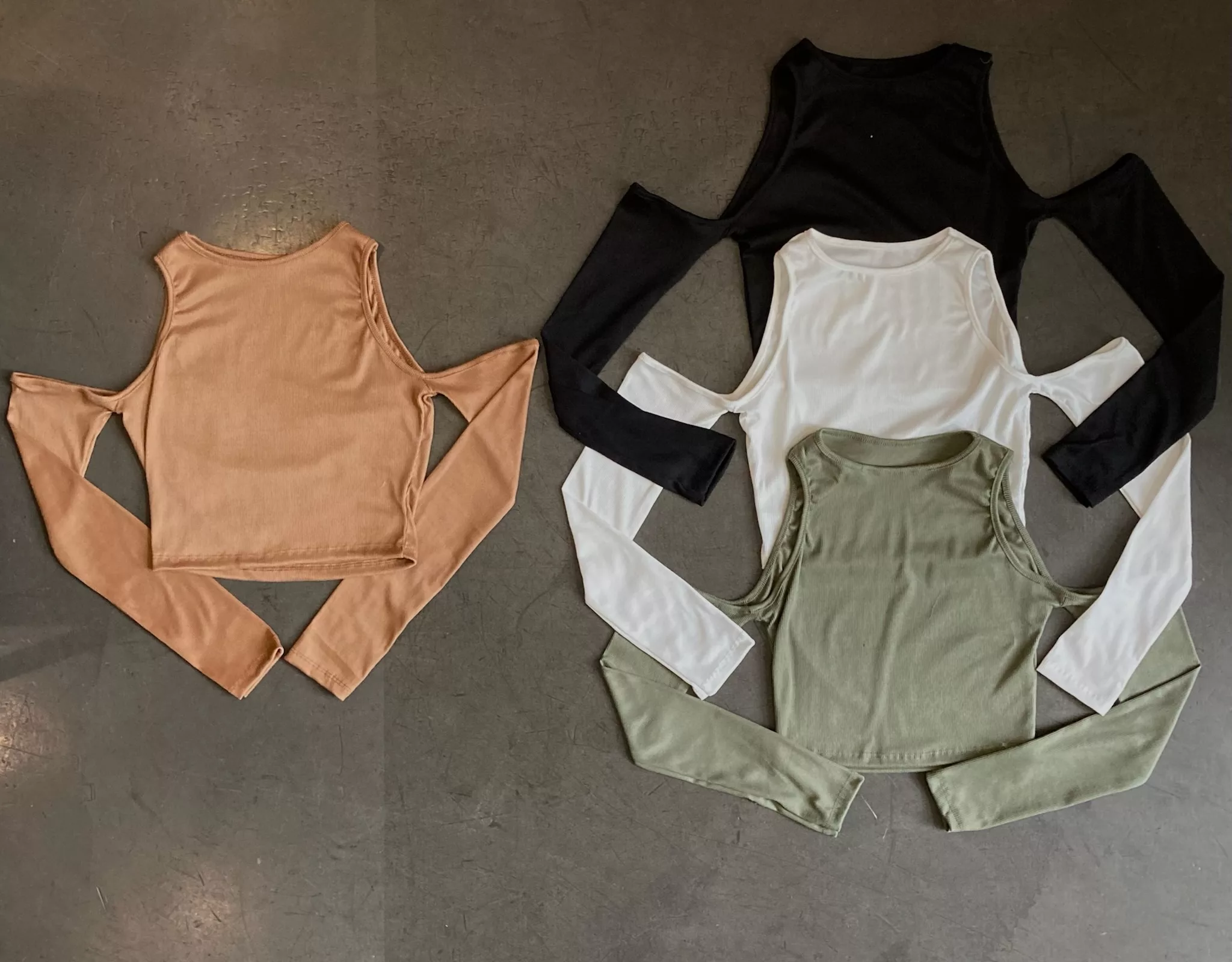 T442 - Top Sassy Con Manguitas Ribb Brush - Imagen 2