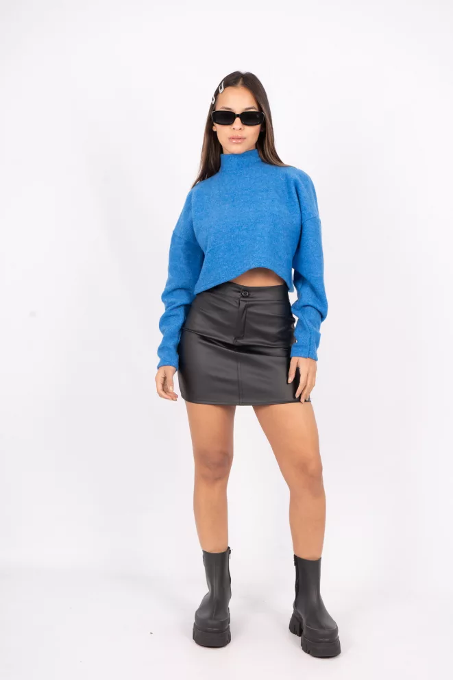 Alternative view of S128 - Pollera Tiffany Cuerina