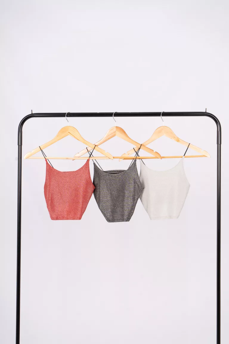 T368D - Top Sasha Con Cordon Elastico Lurex