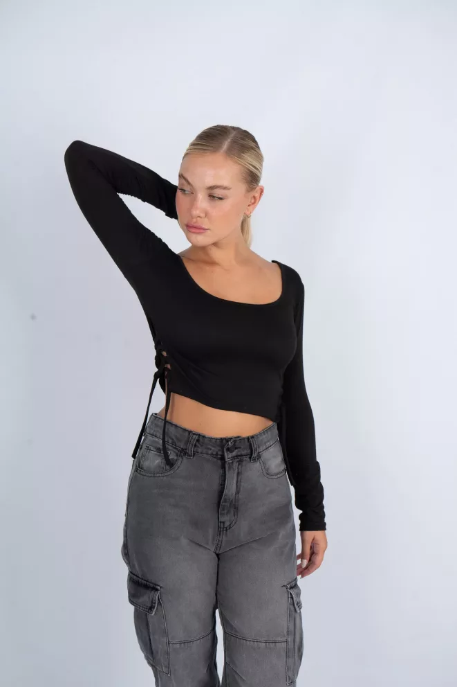 T589 - Camiseta Gianna Cordon  Lateral Supersoft