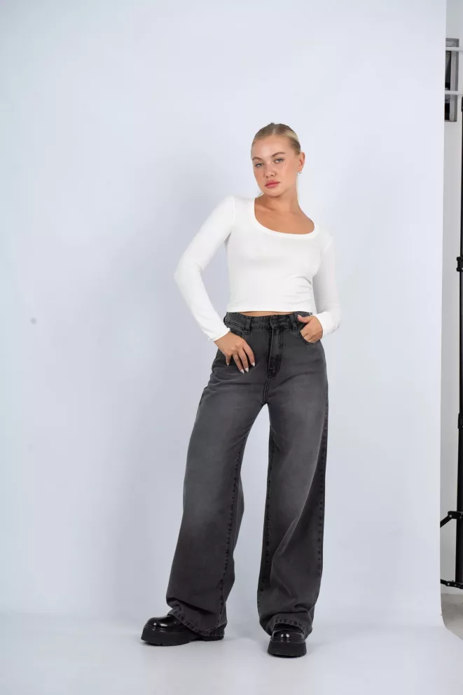 T668 - Camiseta Cuello Redondo Basico Liso Supersoft