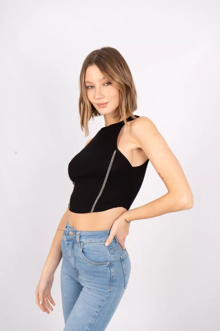 T569 - Musculosa Sweet Con Bordadora Morley Finito