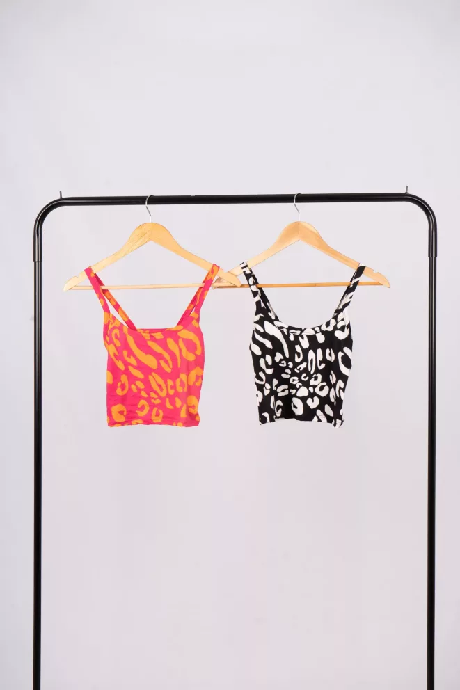 Alternative view of T527A - Musculosa Chill Basica Bretel Modal Soft Print