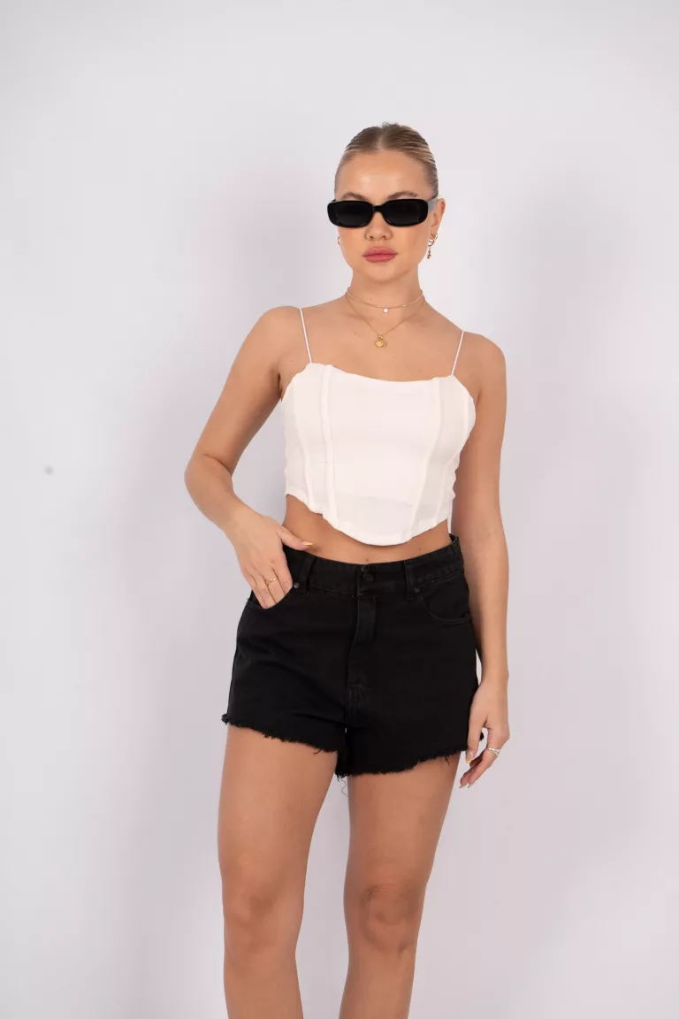 T636 - Top Elise Corset Morley Foil (Sin Ballena)