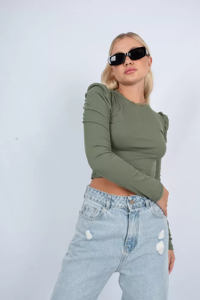 T578A - Camiseta Alana Manga Princesa Brush Morley