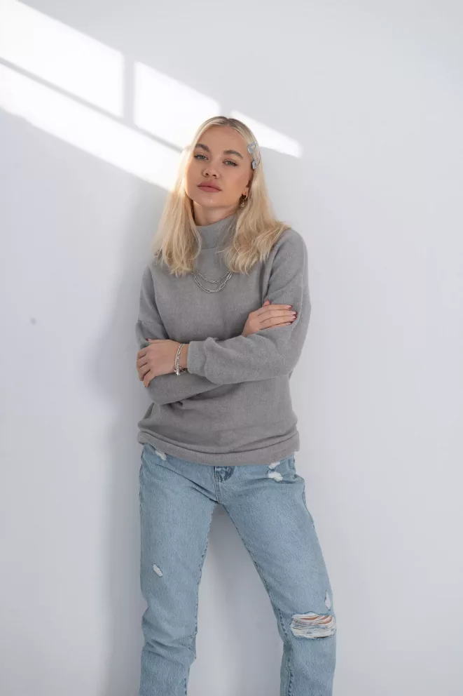 Alternative view of B040A - Poleron Mystic Largo Lanilla Gruesa