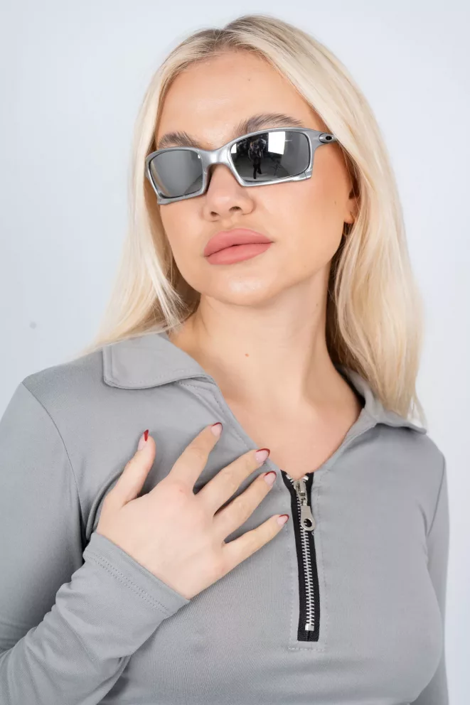 Alternative view of T708 - Camiseta Greta Con Cierre Modal Soft