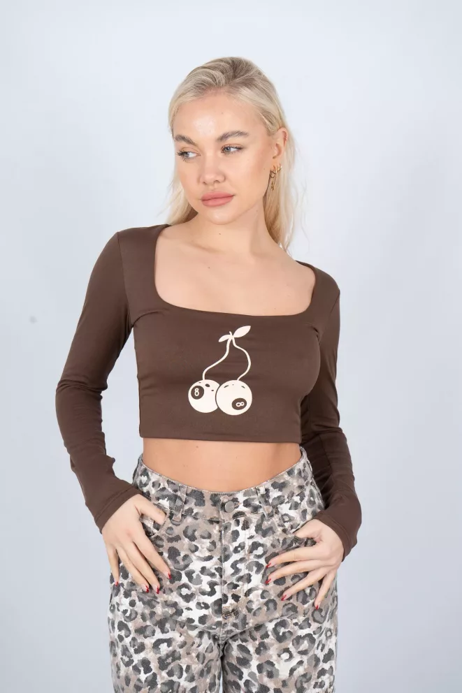 T702 - Camiseta Cereza 8 Modal Soft