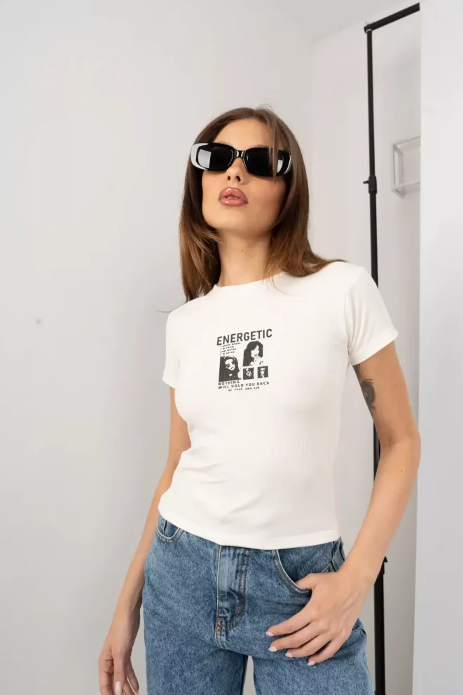 Alternative view of R065M - Remera Energetic Estampado Delantero Morley