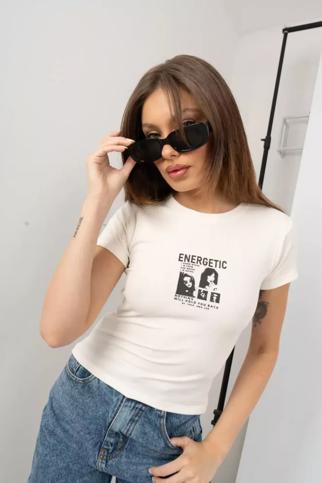 R065M - Remera Energetic Estampado Delantero Morley