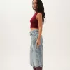 SD383 - Bermuda Baggy Denim Azul Rigido (Vadeka) - Imagen 3