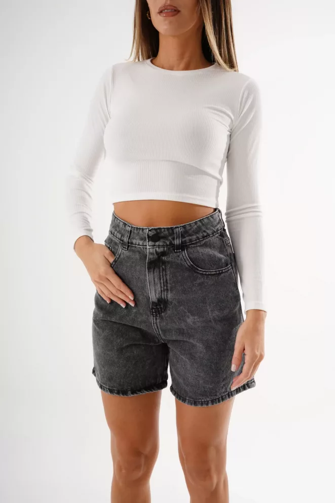 Alternative view of SD382 - Bermuda Denim Gris Rigido (Felicia)