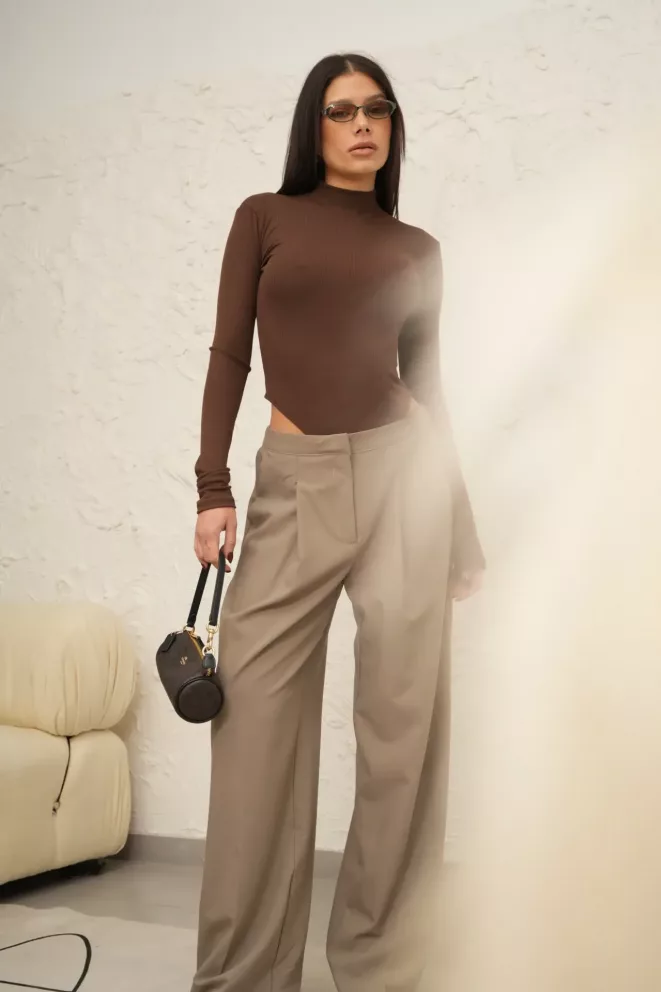 Impw206 - Pantalon Macao Wide Sastrero Pinzas