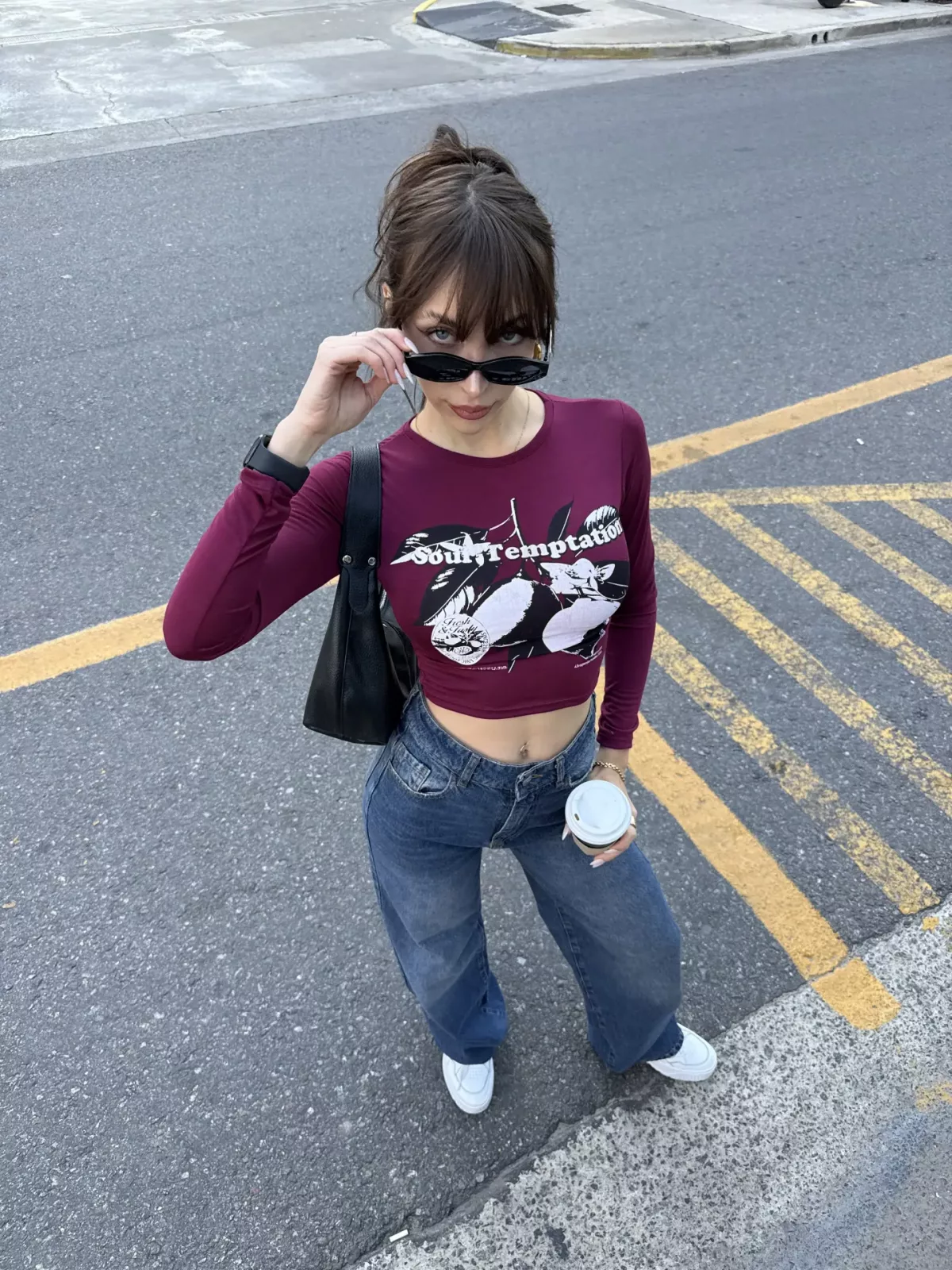 T564K - Camiseta Sour Temptation Estampado Delantero