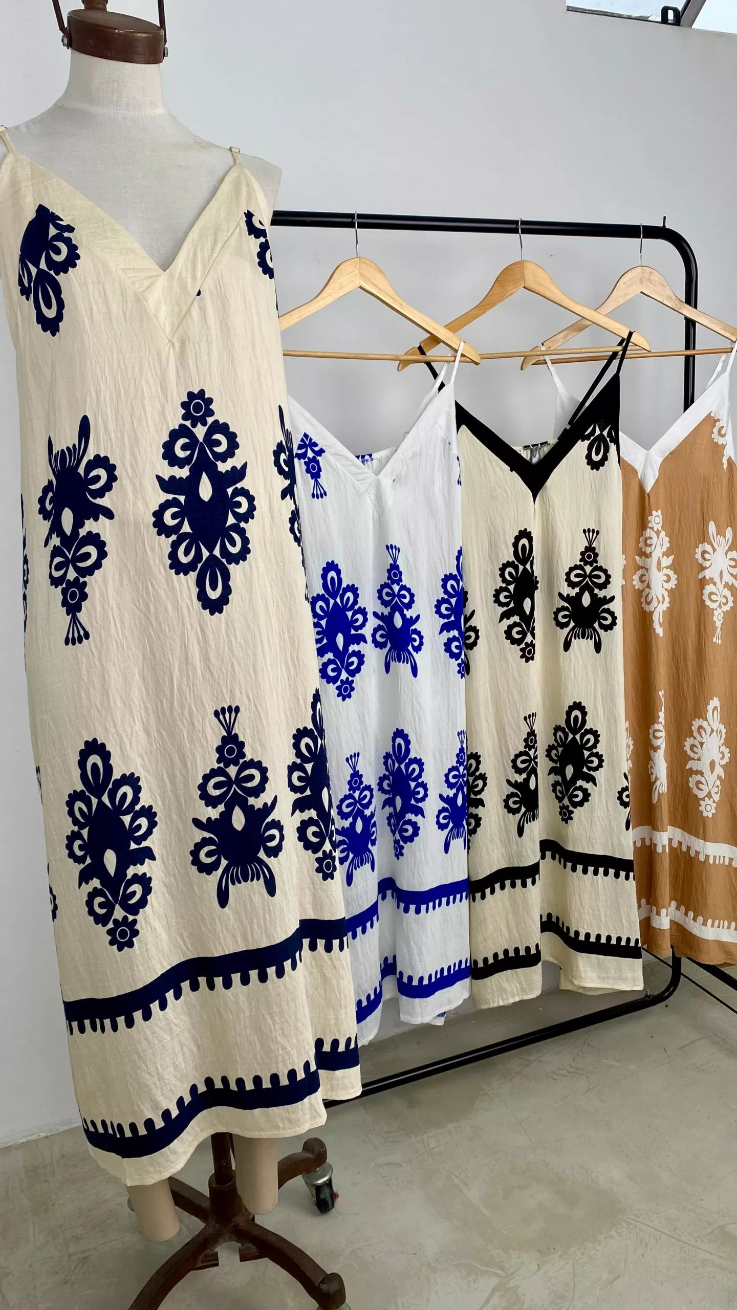 IMPS309 - Maxi Vestido Charlie Estampado Bohemian - Imagen 2