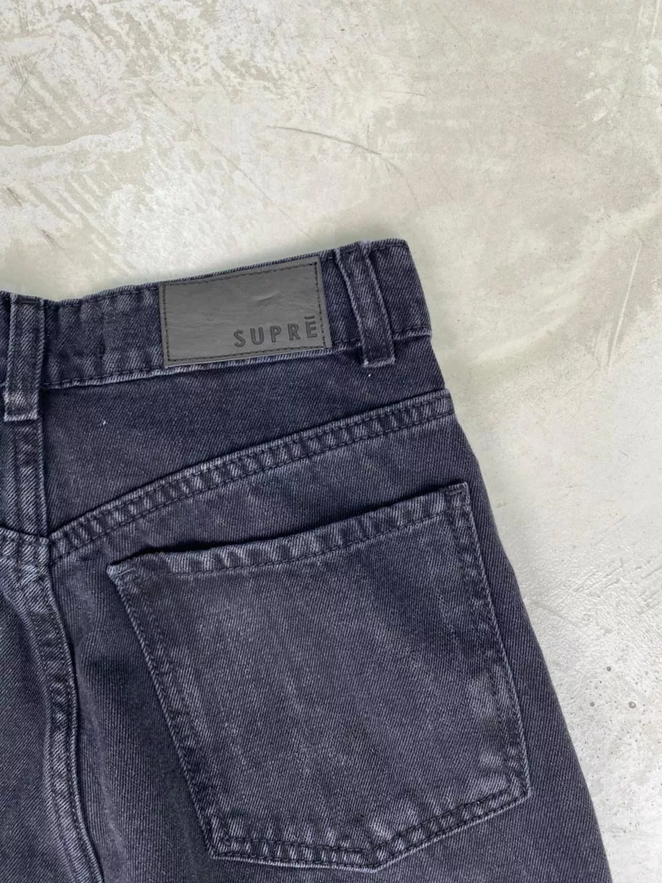 SD450 - Mom Denim Negro Rigido (Delhi) - Imagen 4