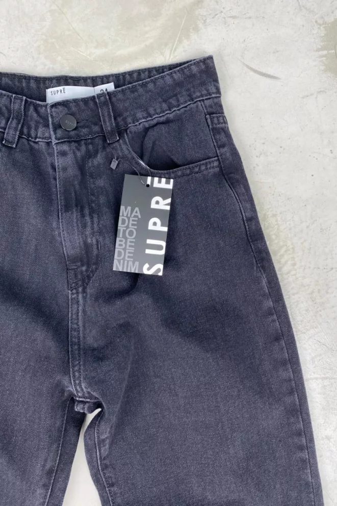 Alternative view of SD450 - Mom Denim Negro Rigido (Delhi)