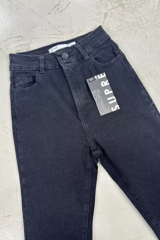 Alternative view of SD457 - Jean Skinny Negro Elastizado (Velune)