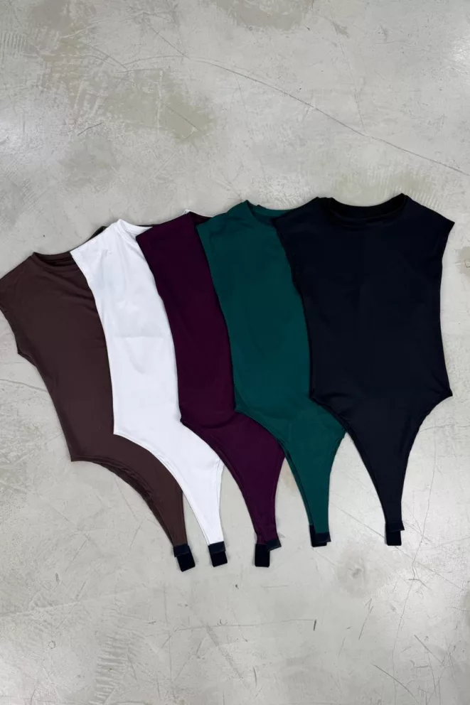 D097 - Body Elenia Cuello Redongo Basica Modal Soft