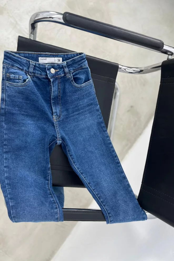 SD459 - Jean Skinny Azul Elastizado (Zerina)
