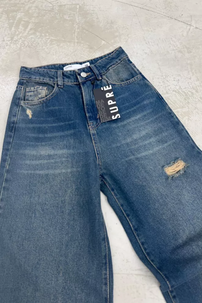 Alternative view of SD466  - Wide Leg Oxido Con Roturas (Orvyn)