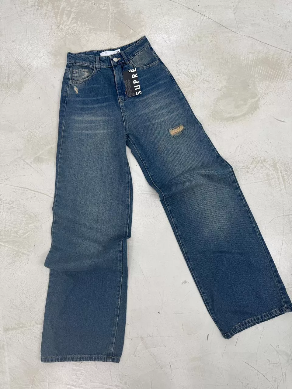 SD466 - Wide Leg Oxido Con Roturas (Orvyn)