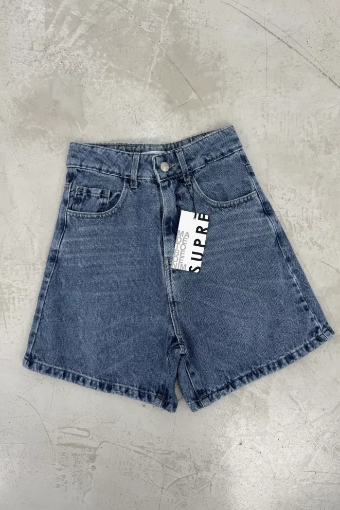 SD474 - Bermuda Denim Azul rigido (Talune)