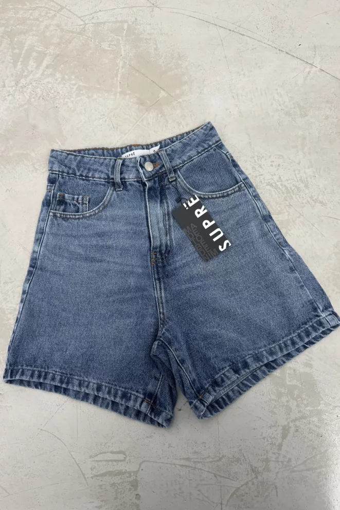 SD473 - Bermuda Denim Azul rigido (Luvira)