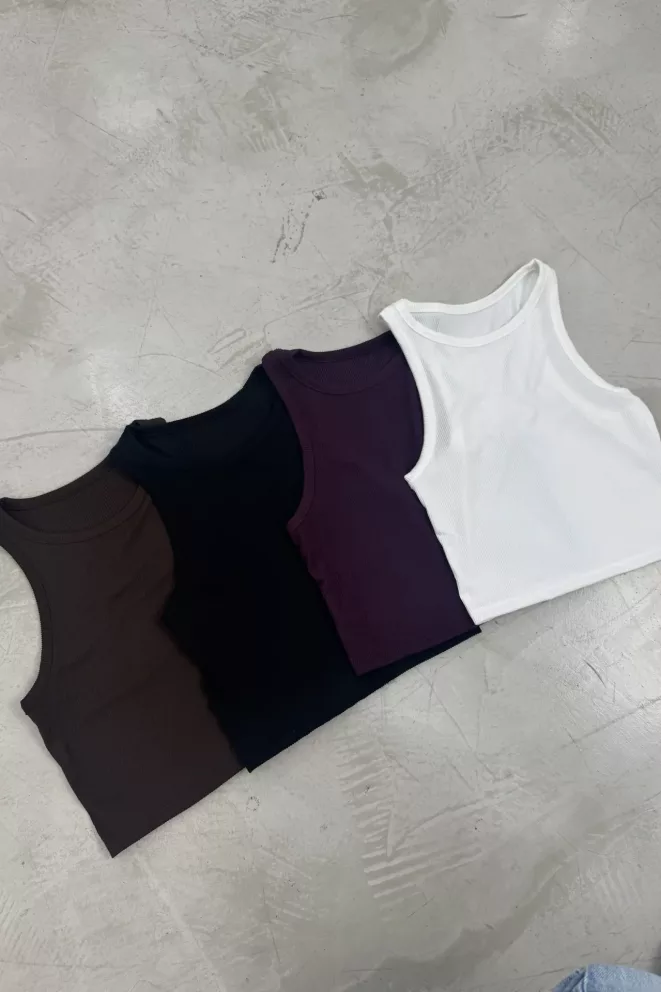 Alternative view of T796 - Musculosa Cleo Basica Morley Brush