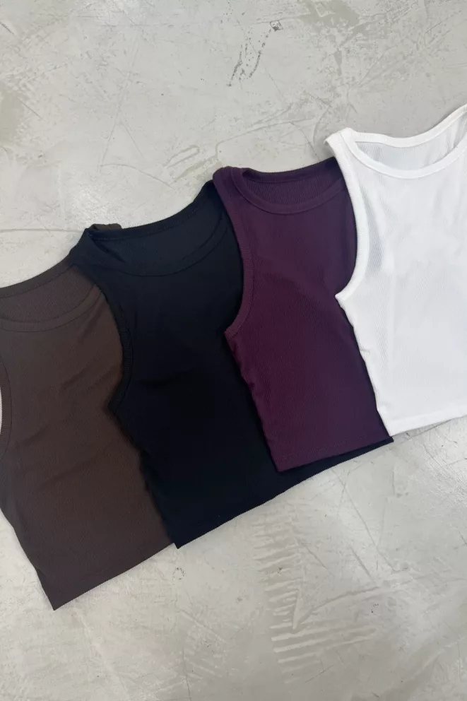 T796 - Musculosa Cleo Basica Morley Brush