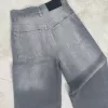 SD475 - Wide Leg Denim Rigido Gris Localizado (Virel) - Imagen 4
