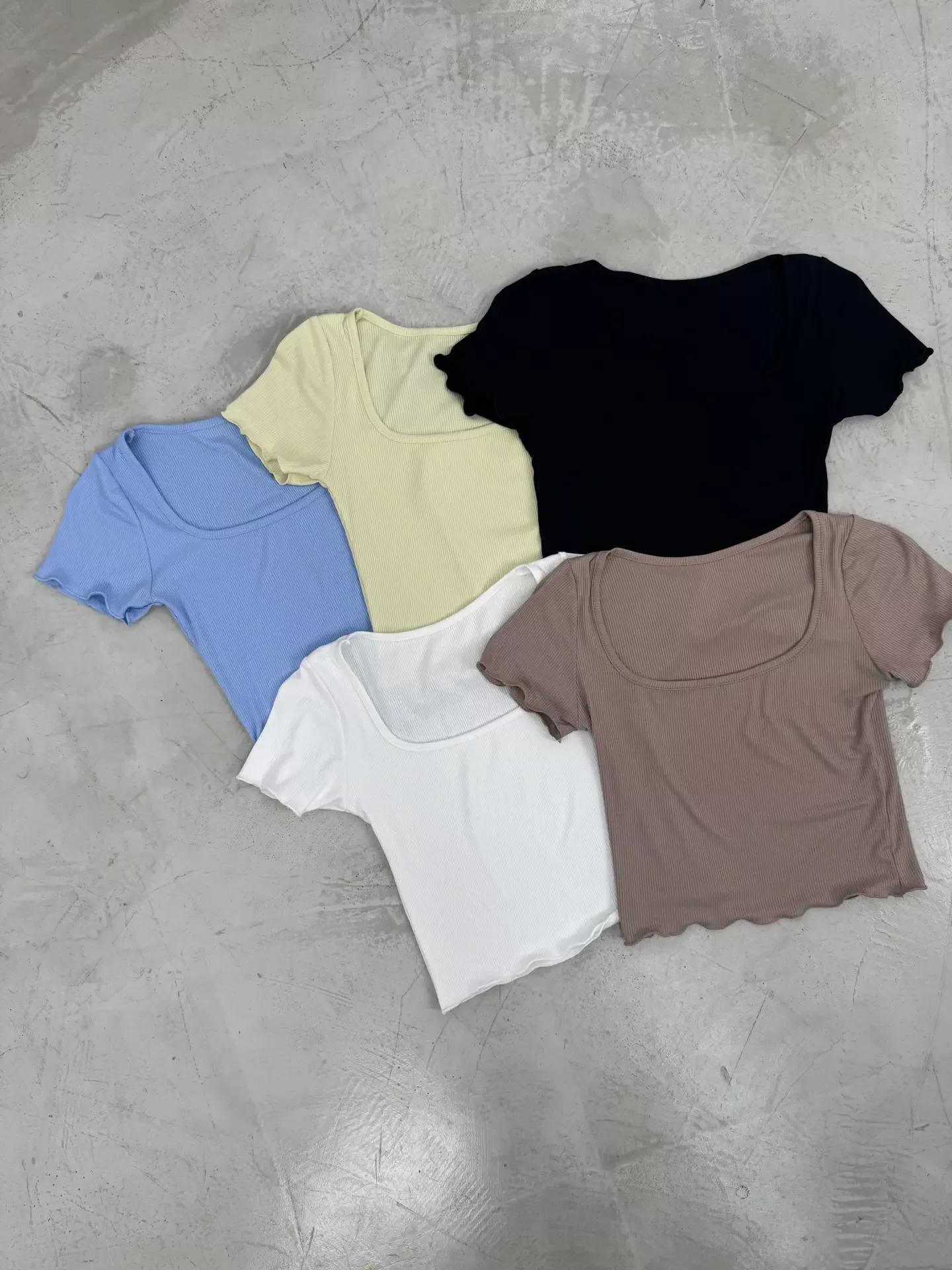 T391D - Remera Rufi Escote Cuadrado Morley - Imagen 2