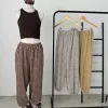 Q105 - Pantalon Bombacho Althea Con Bolsillos Cuadrille - Imagen 2