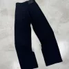 SD478 - Wide Leg Denim Negro Rígido (Vittoria) - Imagen 3