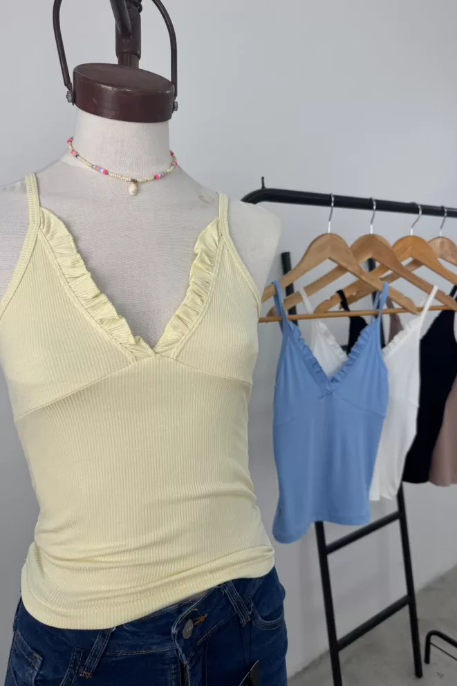 Alternative view of T855 - Musculosa Aeryn Con Voladitos Morley