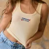 T797 - Musculosa Pomodoro Bordado Basica Morley
