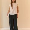 IMPS328 - Blusa Mistral Cuello Volado Alforza - Imagen 4