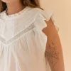 IMPS328 - Blusa Mistral Cuello Volado Alforza - Imagen 2