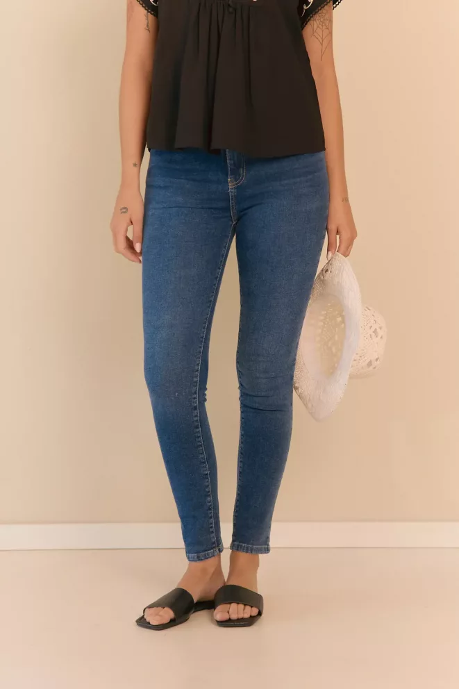 SD459 - Jean Skinny Azul Elastizado (Zerina)